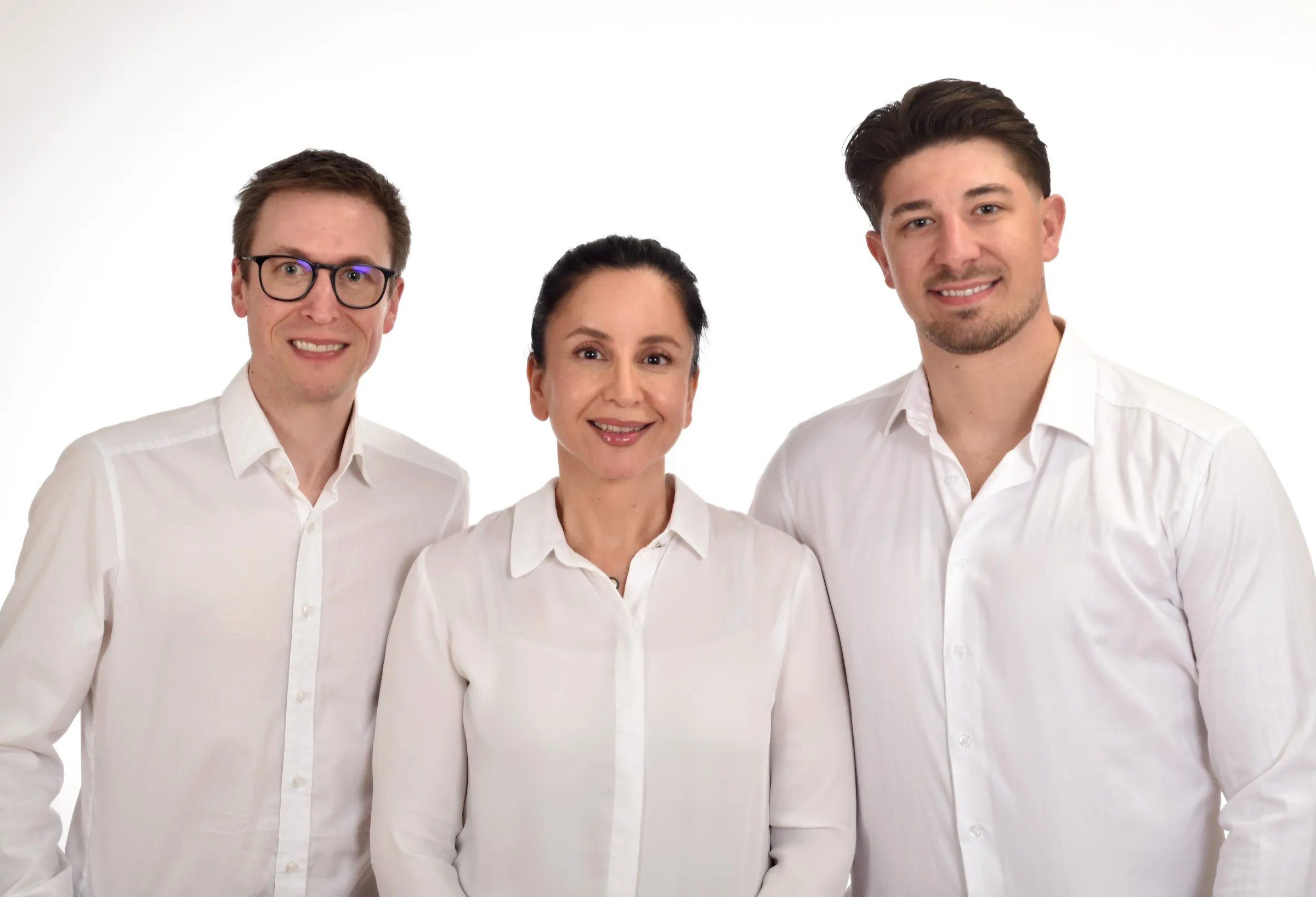 Dr. Stefan Groschopp, Dr. Mahtab Yahyazadeh und Mattia Magro
